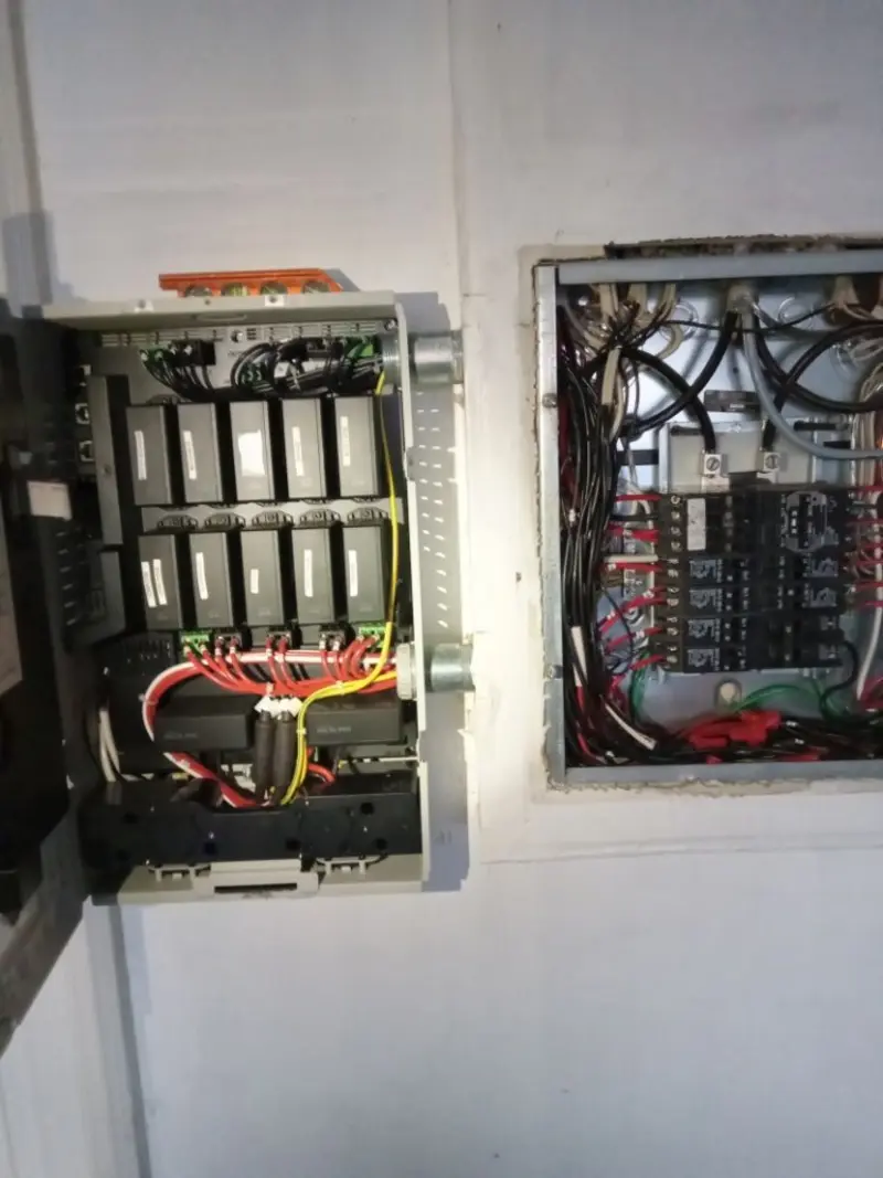 Electrical panel upgrade completed for Indoor Lighting Installation in Laurel